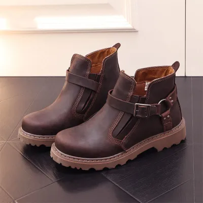 Martens 118 English Style Genuine Leather Martin Boots
